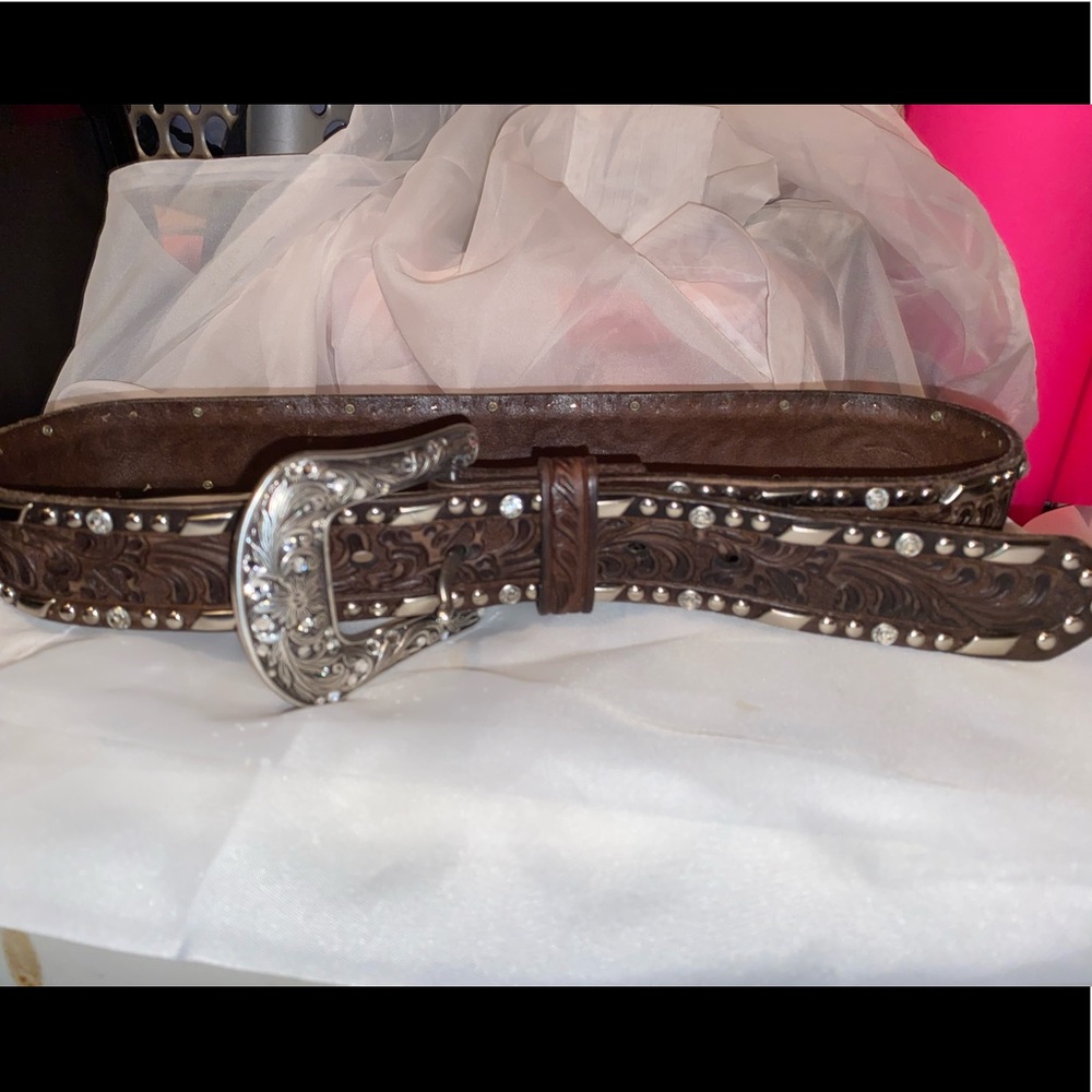 Ariat Western Belt with Bling